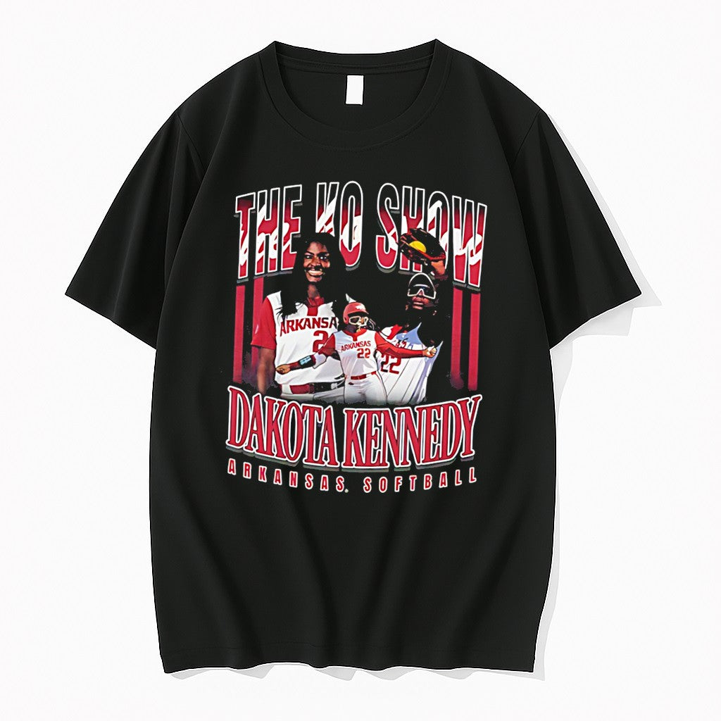Original The Ko Show Arkansas Dakota Kennedy Number 22 Tee Tshirts Jpg