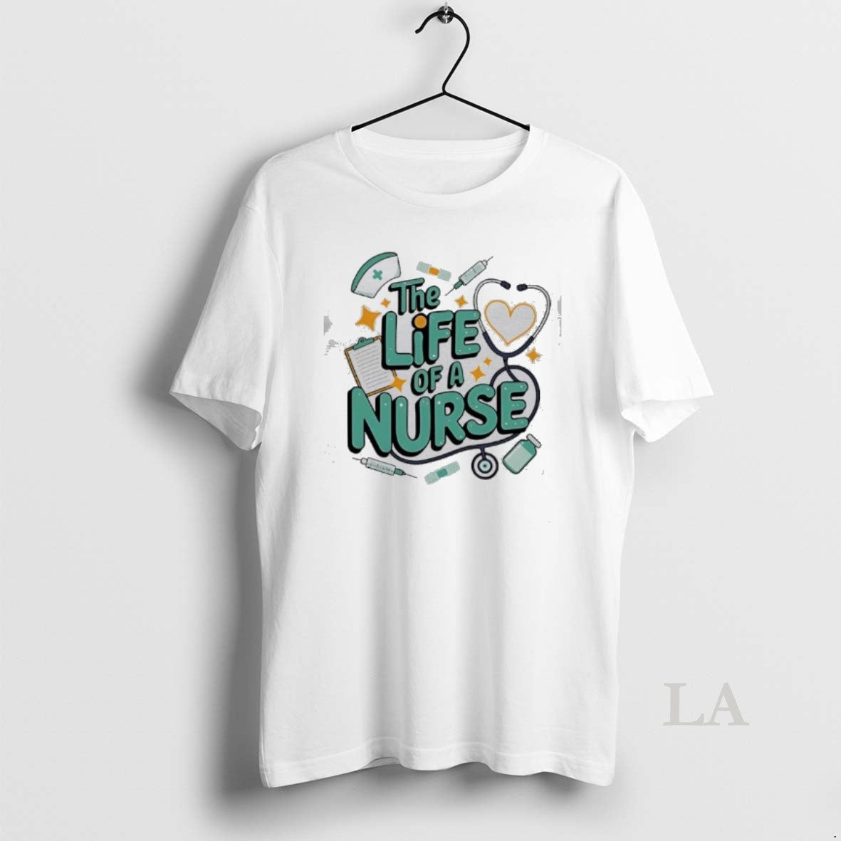Original The Life Of A Nurse Design T-Shirts, Hoodie, Sweatshirt | PopFlextees.com