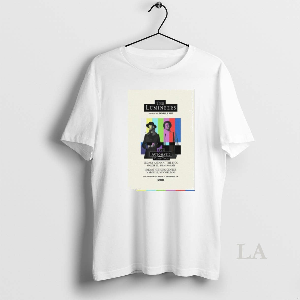 Original The Lumineers Birmingham New Orleans March 25 26 2026 Tour T-Shirts, Hoodie, Sweatshirt | PopFlextees.com