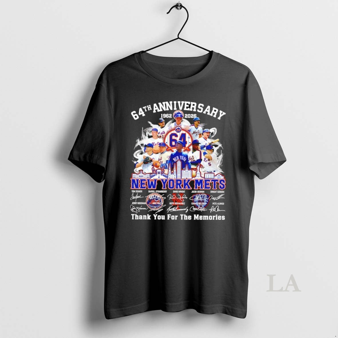 Original New York Mets 64th Anniversary 1962 2026 Thank You Memories All T-Shirts, Hoodie, Sweatshirt