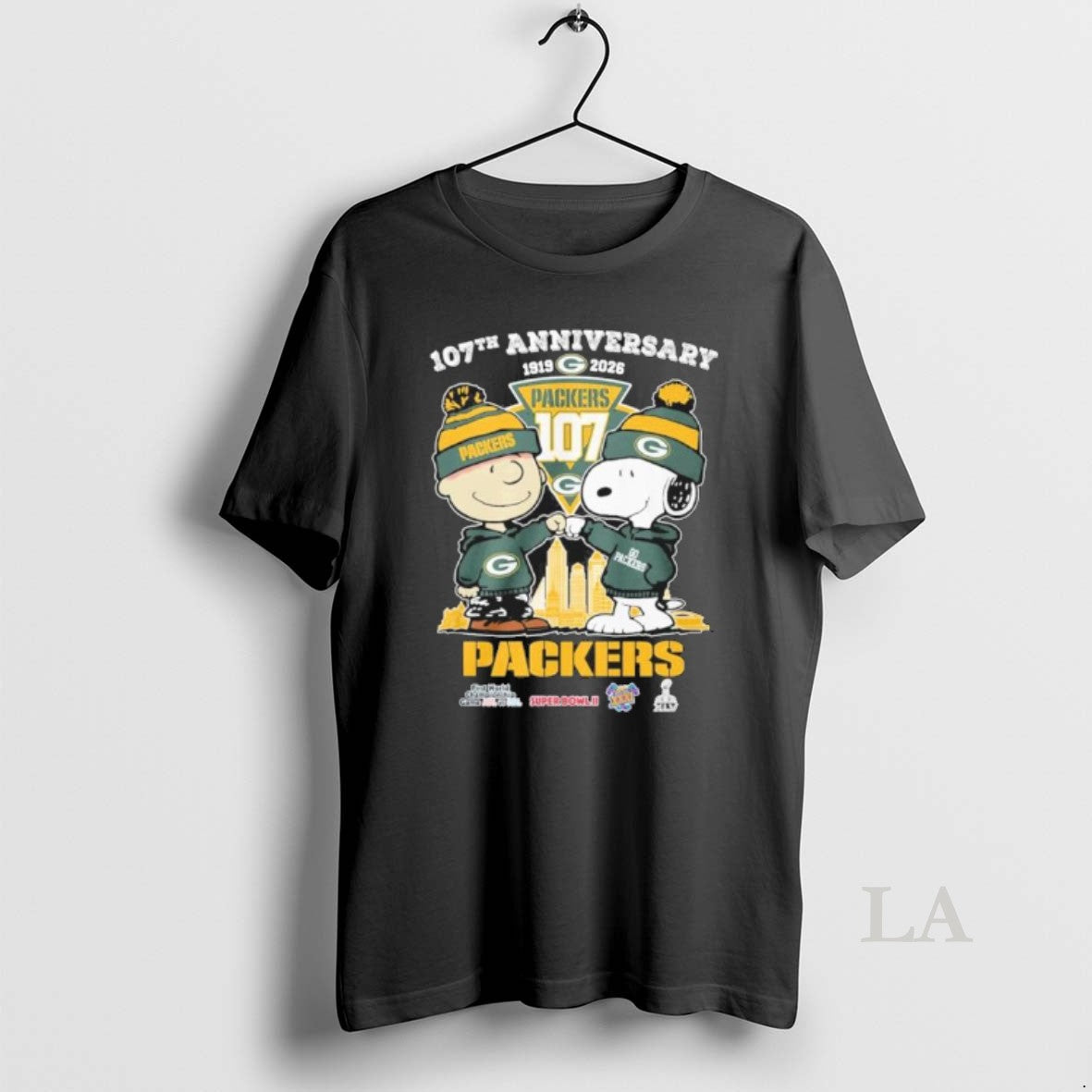 Original The Peanuts Fist Bump X Green Bay Packers 107th Anniversary T-Shirts, Hoodie, Sweatshirt | PopFlextees.com