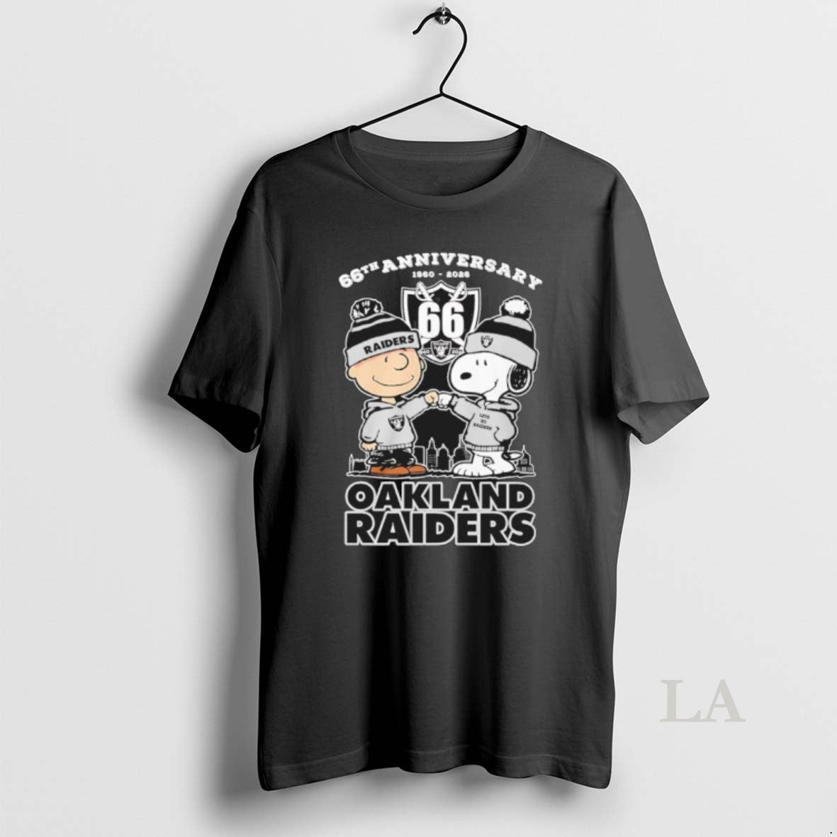 Original The Peanuts Fist Bump X Oakland Raiders 66th Anniversary T-Shirts, Hoodie, Sweatshirt | PopFlextees.com