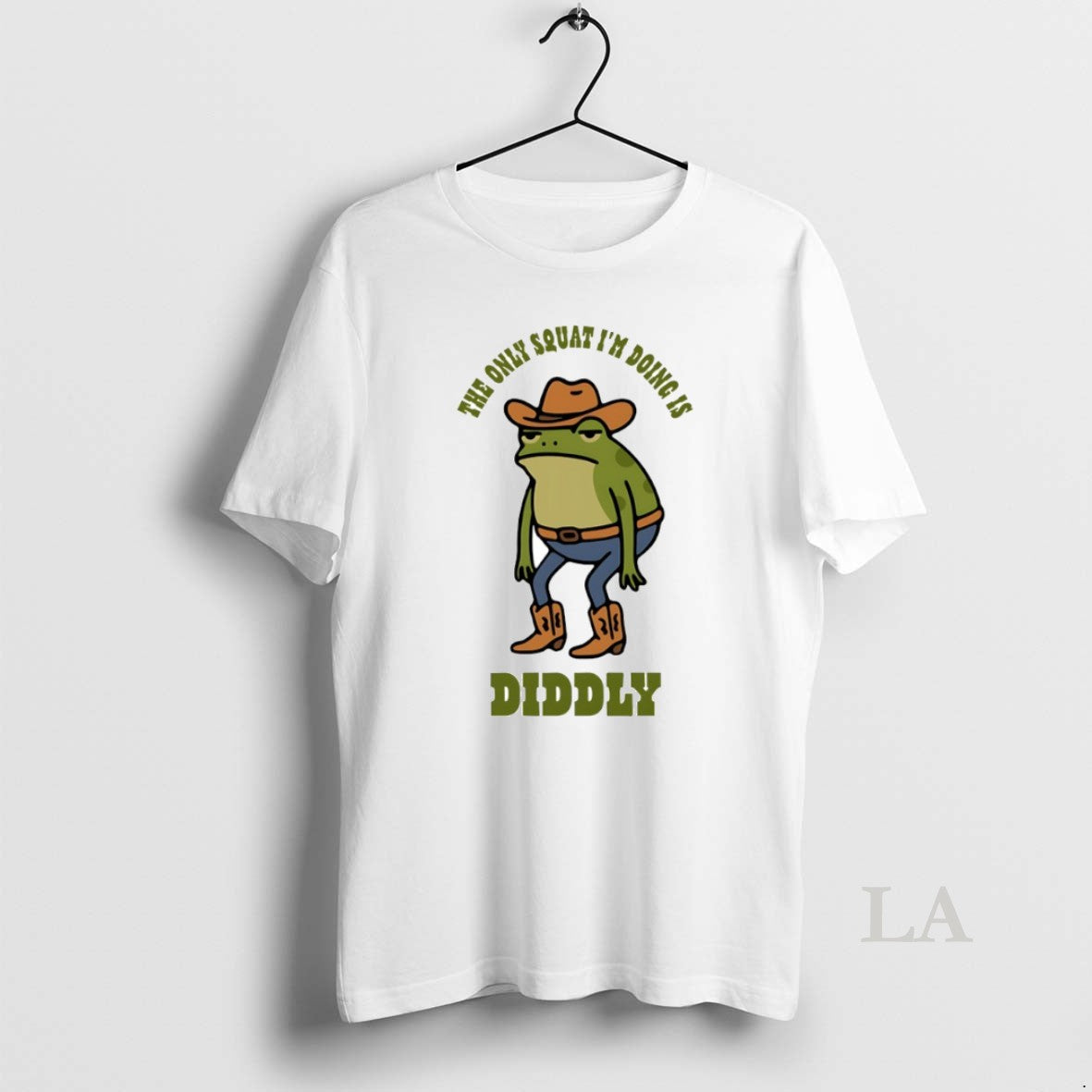 Original The Only Squat Im Doing It Diddly Frog Circle T-Shirts, Hoodie, Sweatshirt | PopFlextees.com