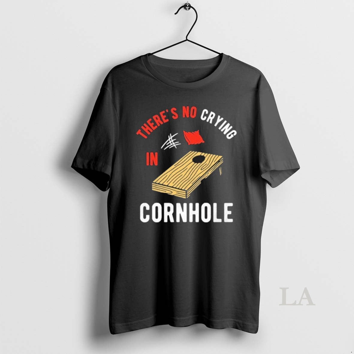 Original Theres No Crying In Cornhole T-Shirts, Hoodie, Sweatshirt | PopFlextees.com