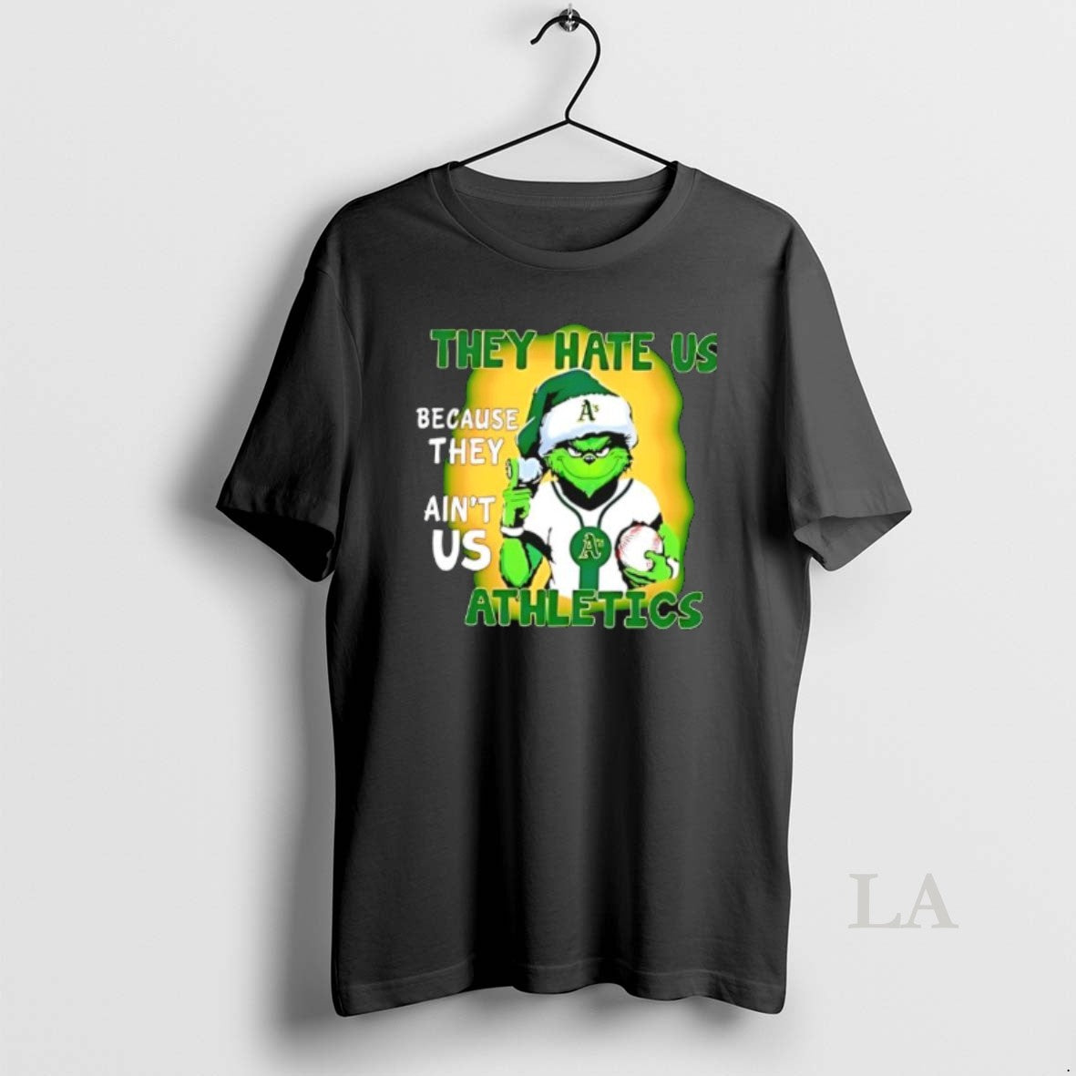 Original They Hate Us Because They Aint Us Oakland Athletics T-Shirts, Hoodie, Sweatshirt | PopFlextees.com