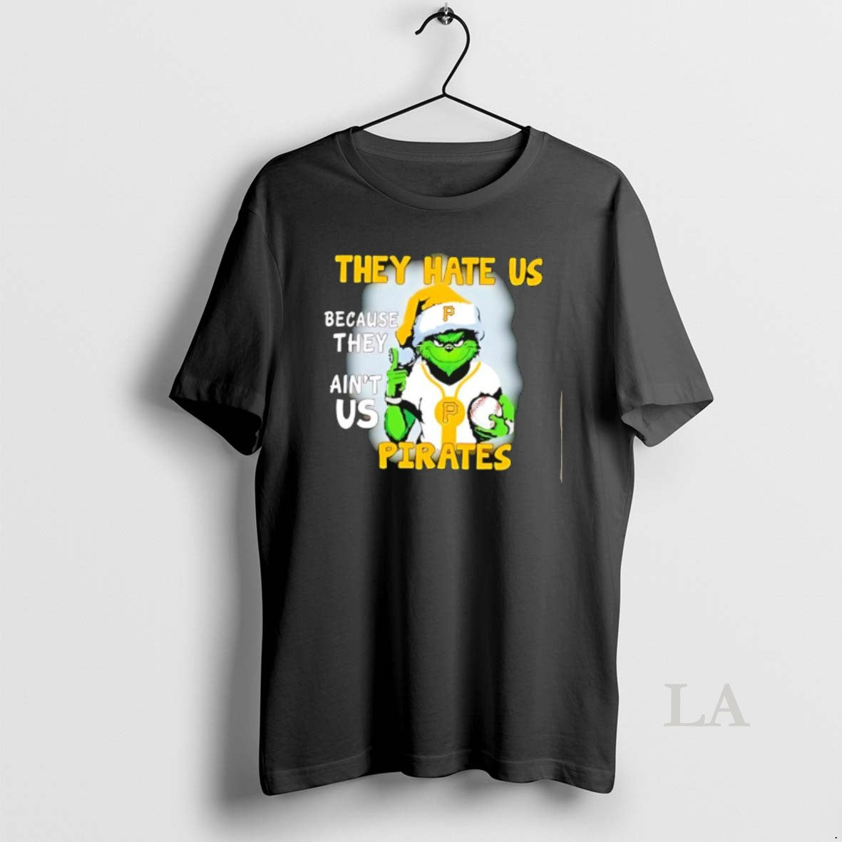 Original They Hate Us Because They Aint Us Pittsburgh Pirates T-Shirts, Hoodie, Sweatshirt | PopFlextees.com