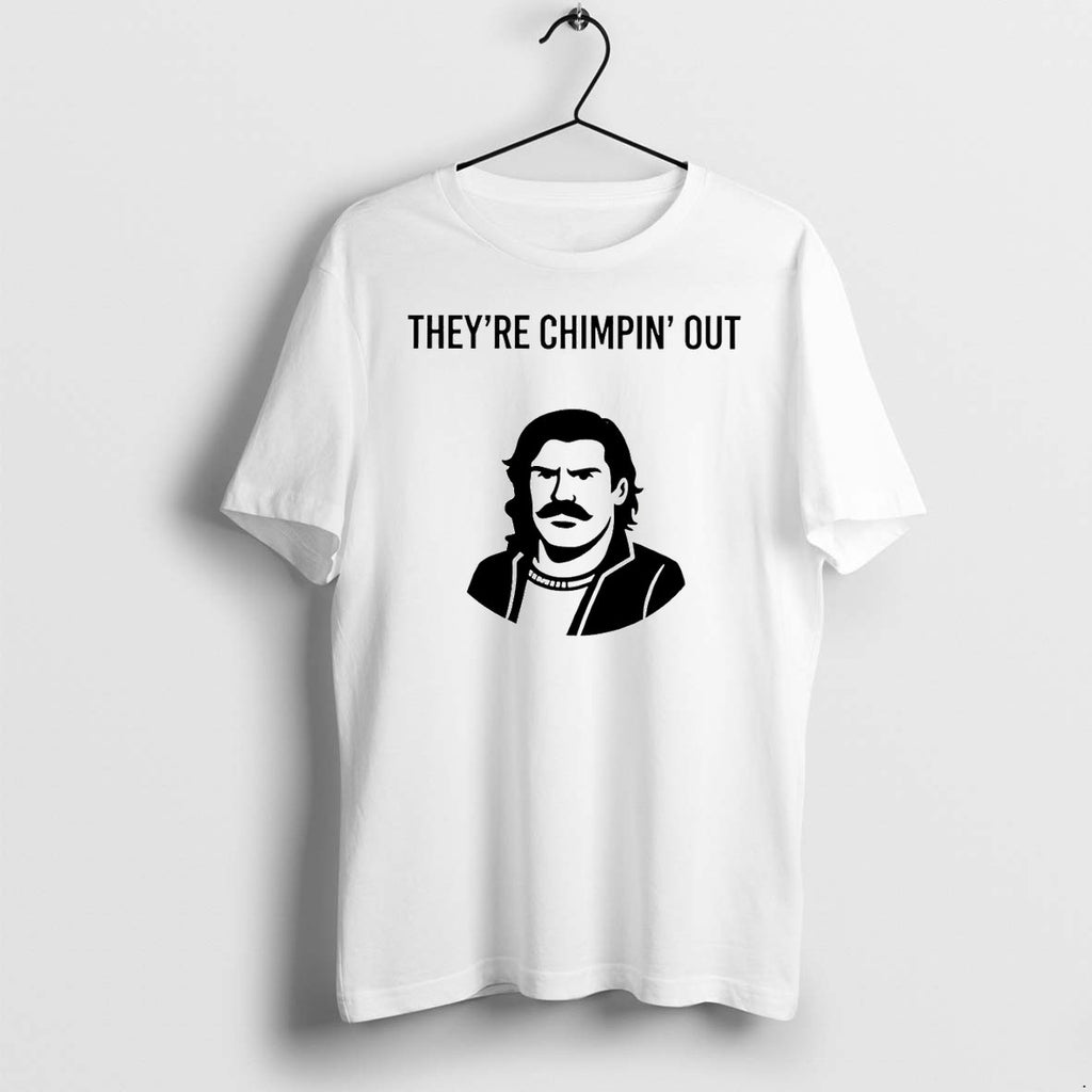 Original Theyre Chimpin Out Chud 2026 Tshirts Jpg