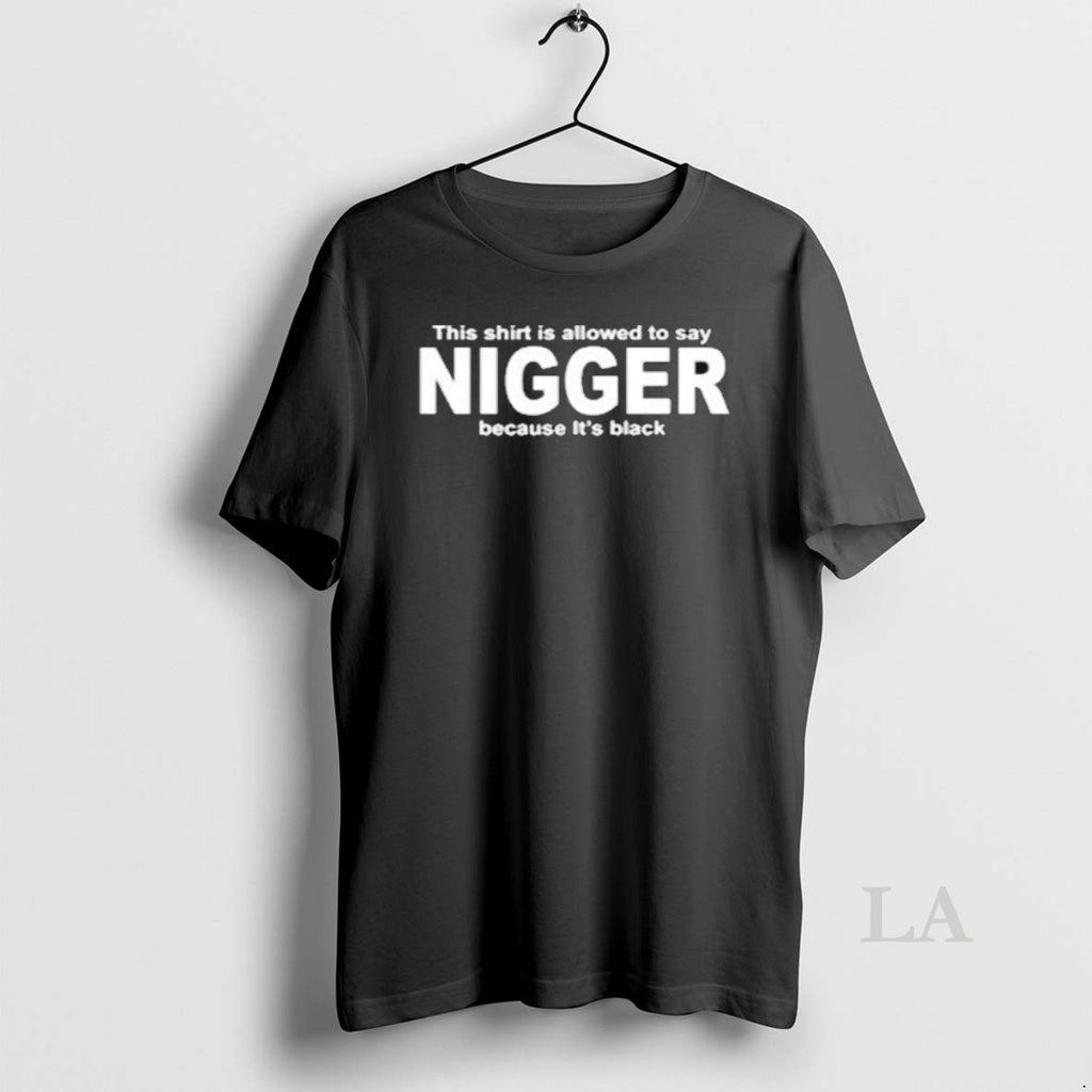 Original This Is Allowed To Say Because Its Black T-Shirts, Hoodie, Sweatshirt | PopFlextees.com