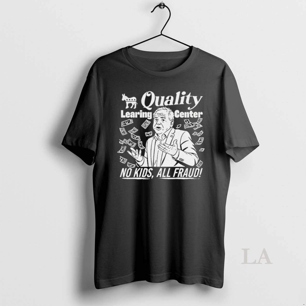 Original Tim Walz Quality Learning Center No Kids All Fraud T-Shirts, Hoodie, Sweatshirt | PopFlextees.com