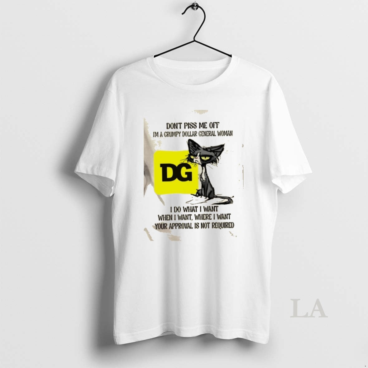 Original Tired Cat Dont Piss Me Off Im A Grumpy Dollar General Woman I Do T-Shirts, Hoodie, Sweatshirt | PopFlextees.com