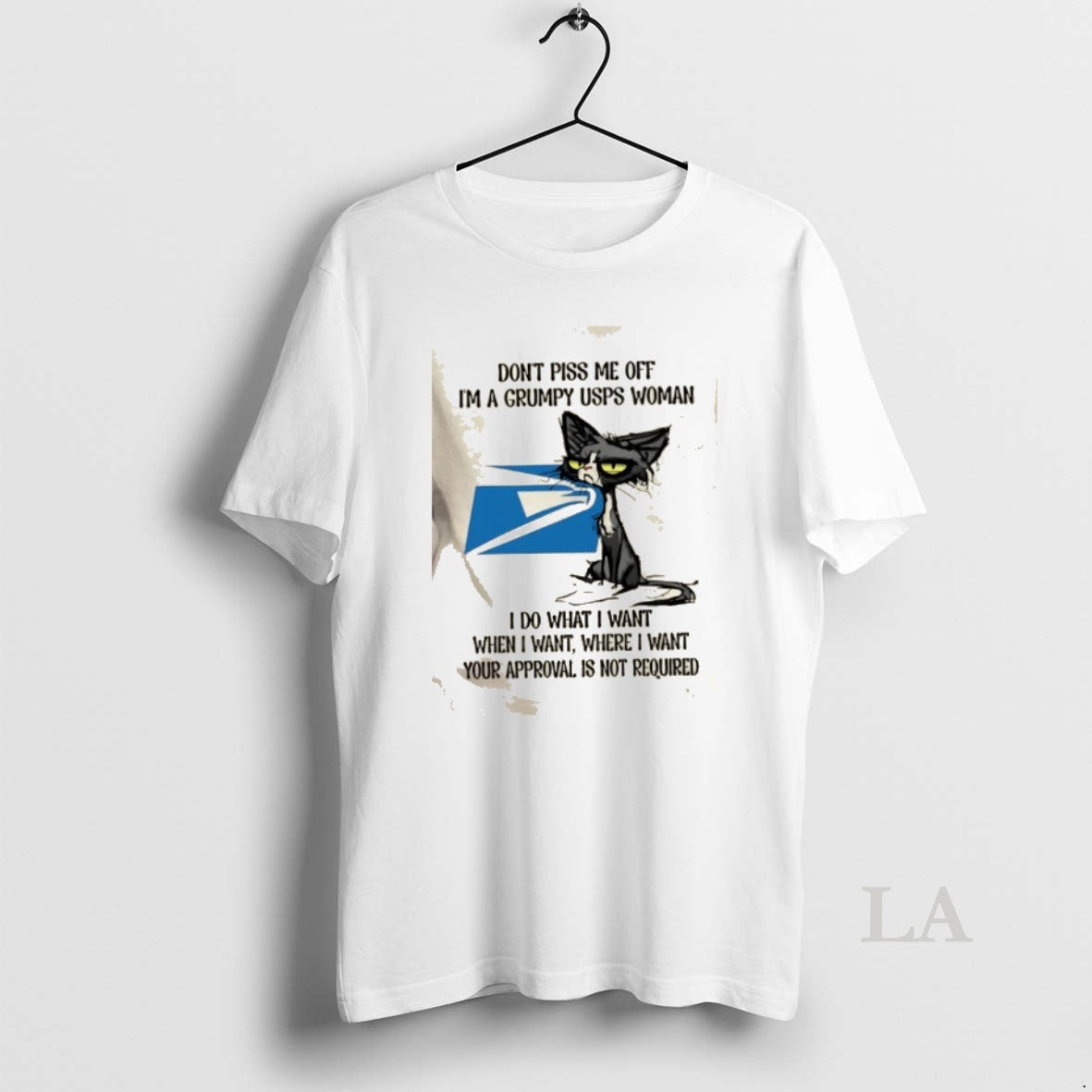 Original Tired Cat Dont Piss Me Off Im A Grumpy Usps Woman I Do What T-Shirts, Hoodie, Sweatshirt | PopFlextees.com
