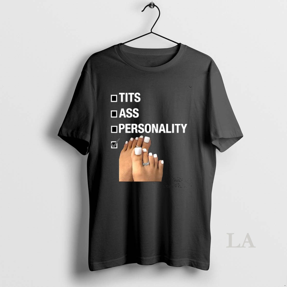 Original Tits Ass Personality Toes Selection Checklist Meme T-Shirts, Hoodie, Sweatshirt | PopFlextees.com
