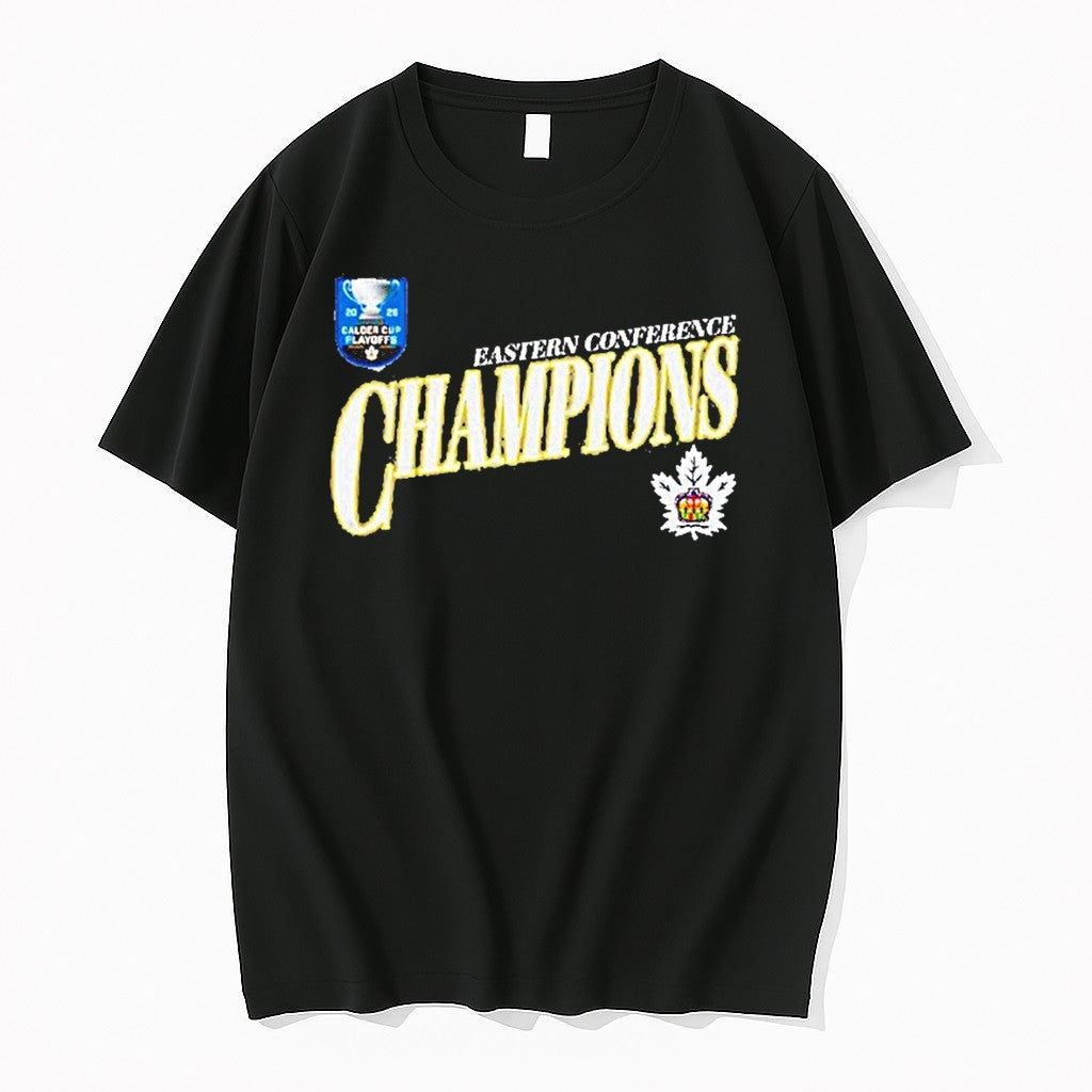 Original Toronto Marlies Ice Hockey Eastern Conference Champions Calder Cup Tshirts