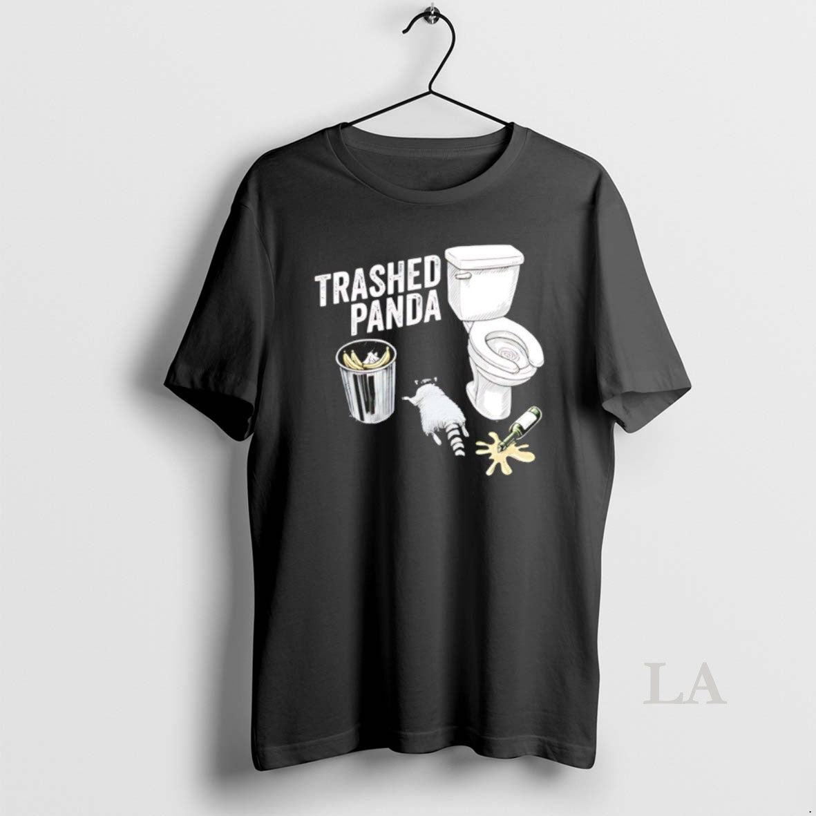 Original Trashed Panda Drunk Raccoon Funny T-Shirts, Hoodie, Sweatshirt | PopFlextees.com
