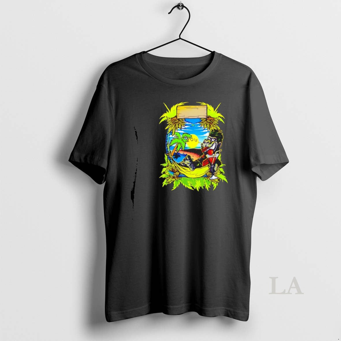 Original Tropical Gorilla Vacation Graphic T-Shirts, Hoodie, Sweatshirt | PopFlextees.com