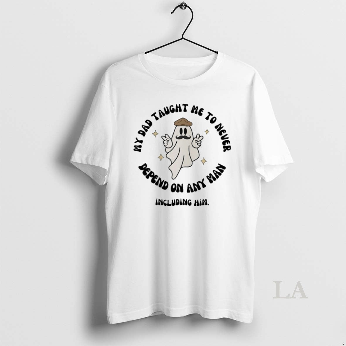 Original Trust No Man My Dad Taught Me To Never Depend On Any Man Including T-Shirts, Hoodie, Sweatshirt | PopFlextees.com