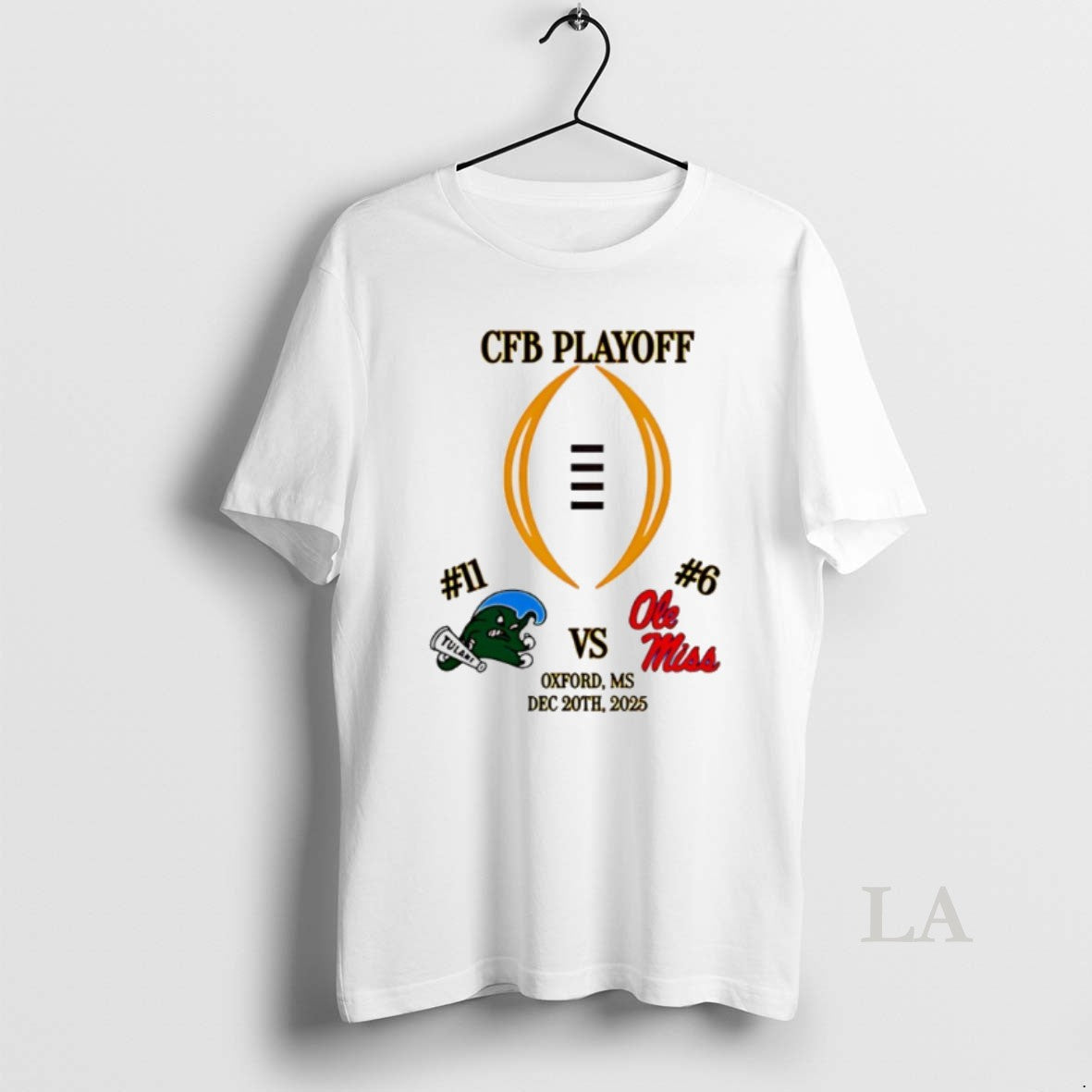 Original Tulane Vs Ole Miss 2025 Cfp First Rd Playoff Game 3 T-Shirts, Hoodie, Sweatshirt | PopFlextees.com
