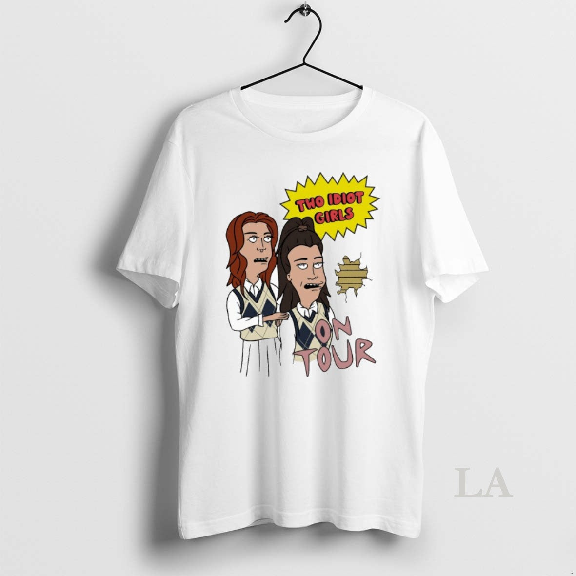 Original Two Idiot Girls X Beavis And Butthead On Tour T-Shirts, Hoodie, Sweatshirt | PopFlextees.com