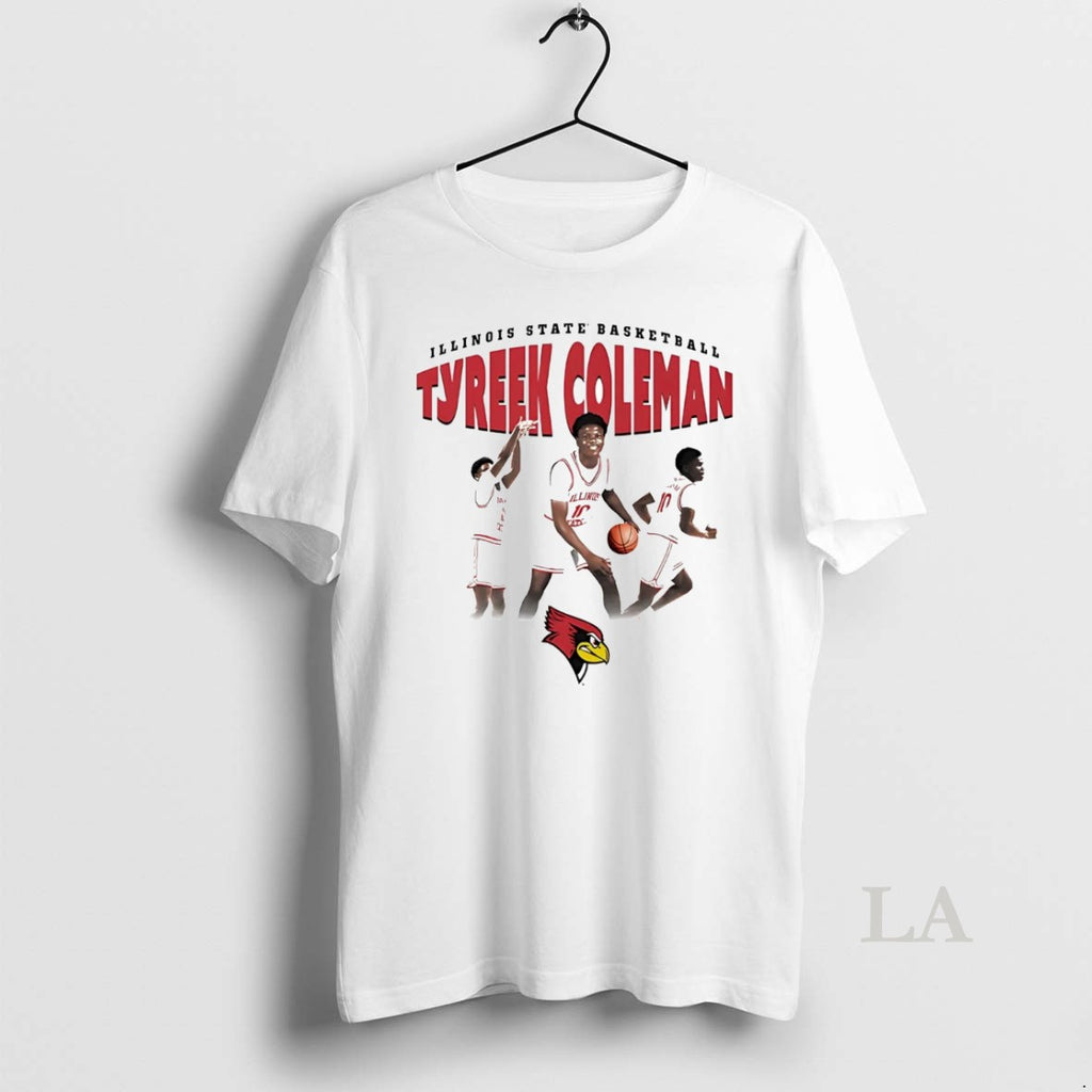 Original Tyreek Coleman Illustrated Illinois State Redbirds T-Shirts, Hoodie, Sweatshirt | PopFlextees.com