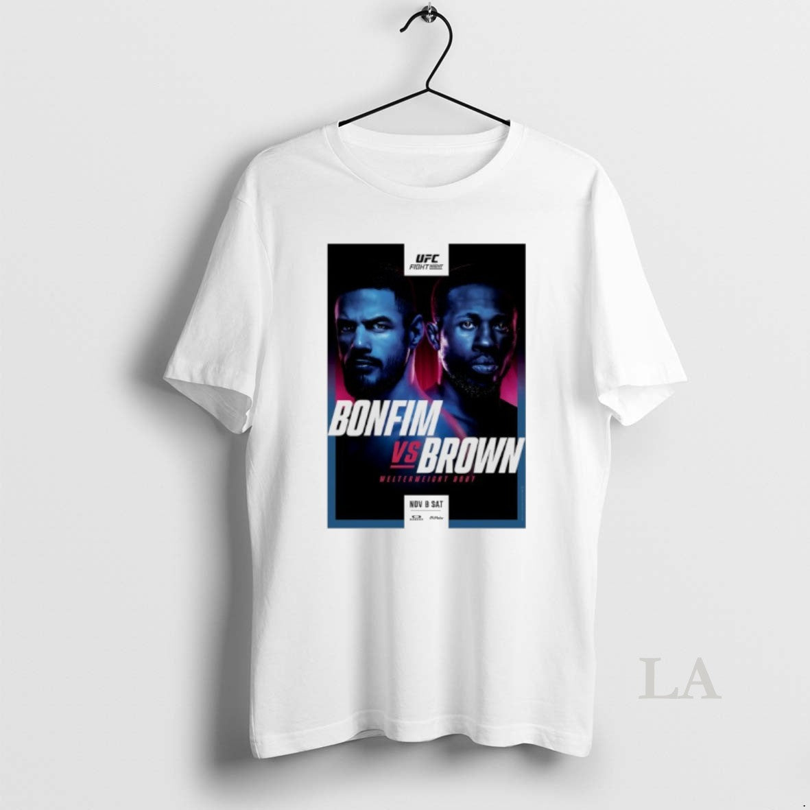 Original Ufc Fight Night Bonfim Vs Brown Autographed Event T-Shirts, Hoodie, Sweatshirt | PopFlextees.com