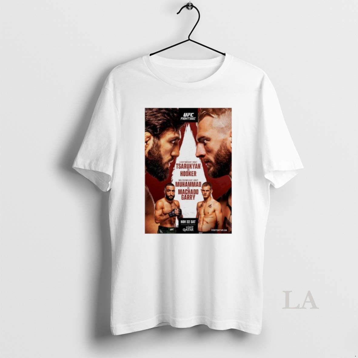 Original Ufc Fight Night Tsarukyan Vs Hooker Autographed Event T-Shirts, Hoodie, Sweatshirt | PopFlextees.com