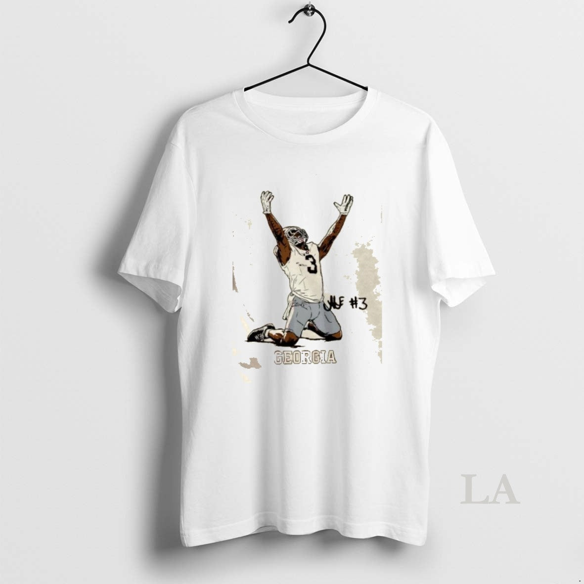 Original Uga Georgia Bulldogs Football Nate Frazier End Zone Celebration Signature T-Shirts, Hoodie, Sweatshirt