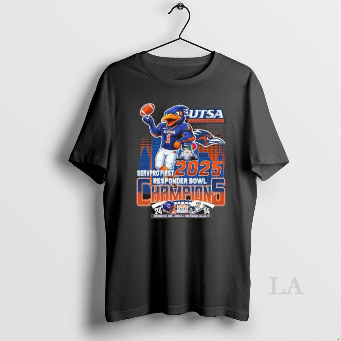 Original Utsa Roadrunners Mascot 2025 Responder Bowl Champions T-Shirts, Hoodie, Sweatshirt | PopFlextees.com