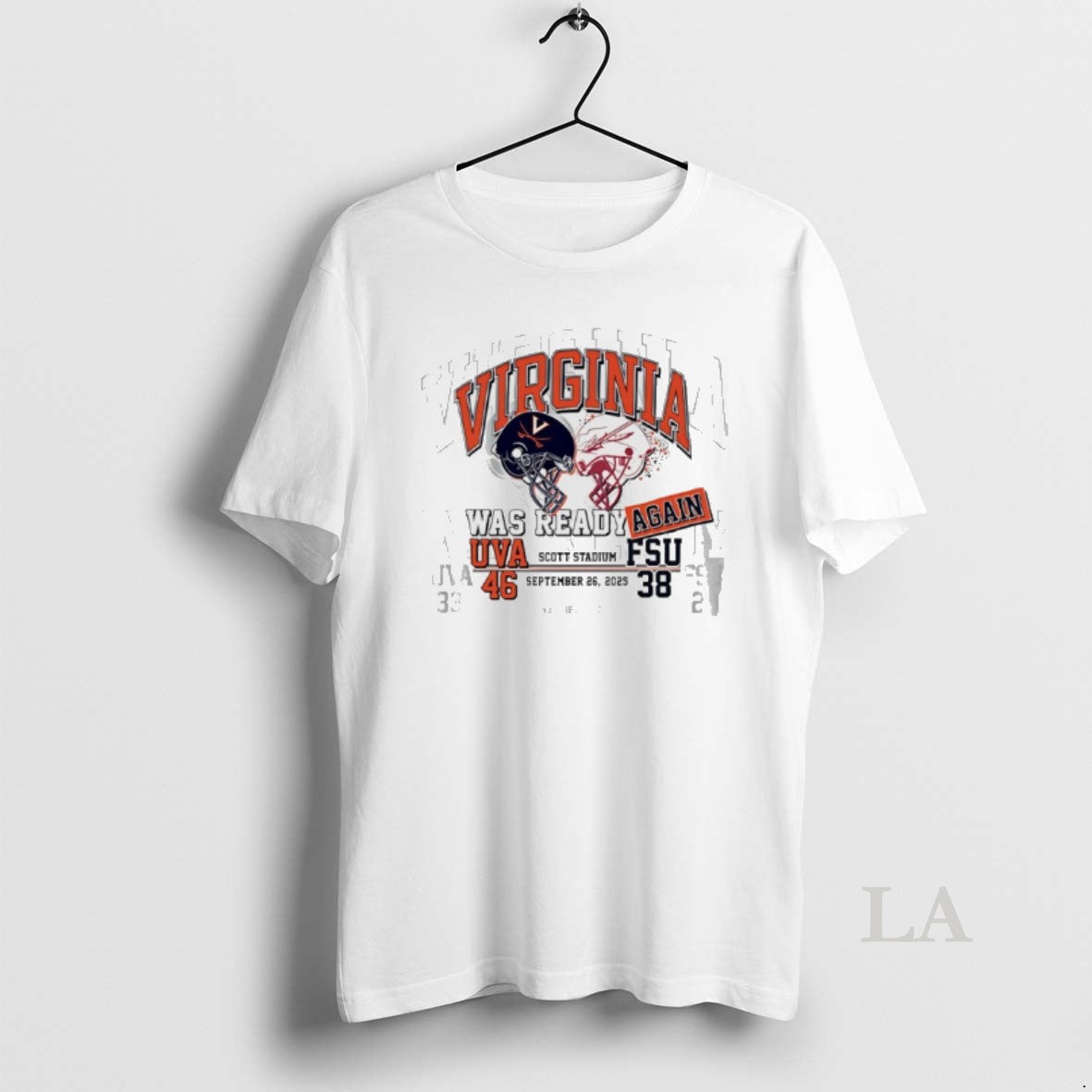Original Uva Football Beats Fsu Was Ready Again 2025 Score T-Shirts, Hoodie, Sweatshirt | PopFlextees.com