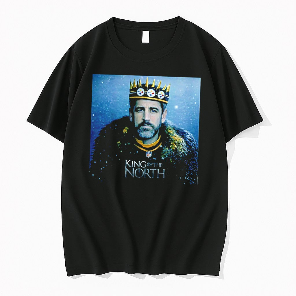 Original Uncle Rodgers Is The King Of The North Steelers Tee Tshirts Jpg
