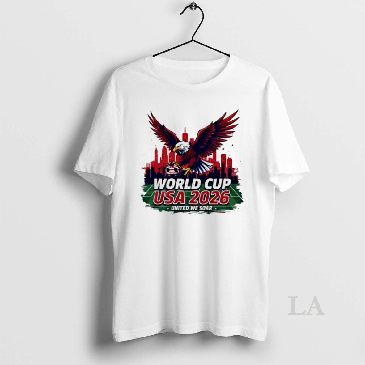 Original Usa 2026 World Cup Eagle Soccer United We Soar T-Shirts, Hoodie, Sweatshirt | PopFlextees.com