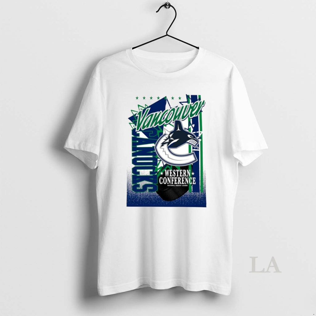 Original Vancouver Canucks Western Conference Nhl Logo Circle T-Shirts, Hoodie, Sweatshirt | PopFlextees.com
