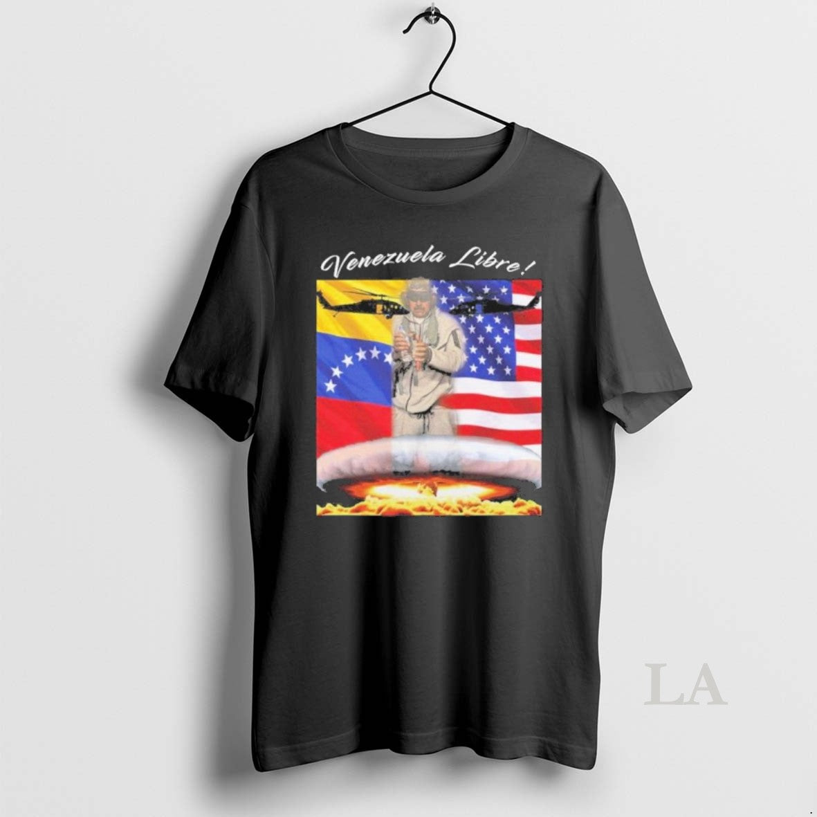 Original Venezuela Libre Commemorating The Fall Of Nicolas Maduro T-Shirts, Hoodie, Sweatshirt | PopFlextees.com