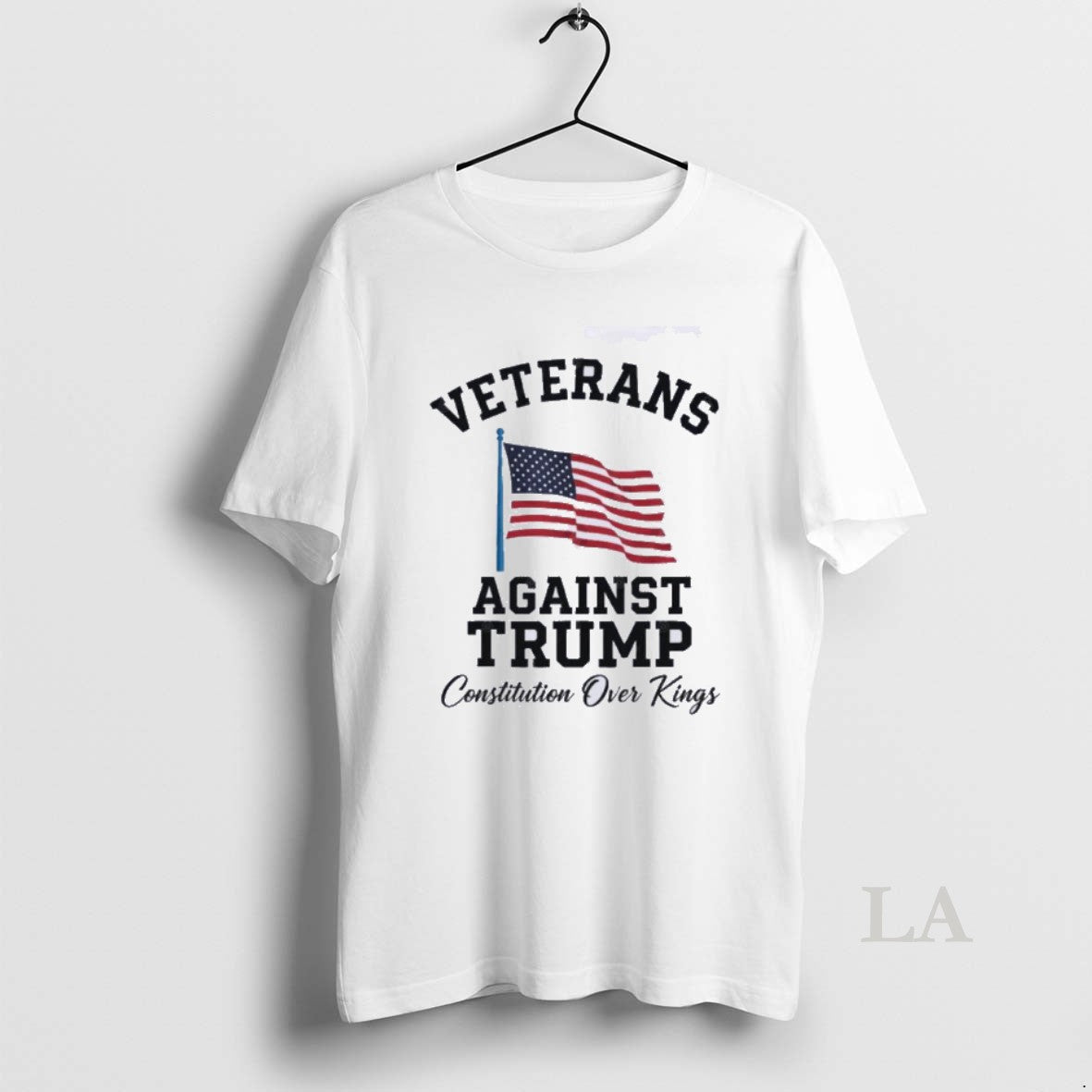 Original Veterans Against Trump Constitution Over Kings T-Shirts, Hoodie, Sweatshirt | PopFlextees.com