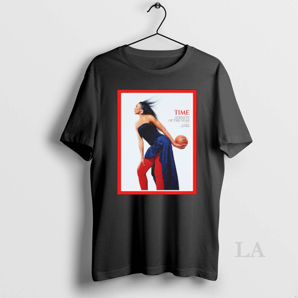 Original Wnba Star Aja Wilson Is Time Athlete Of The Year T-Shirts, Hoodie, Sweatshirt | PopFlextees.com