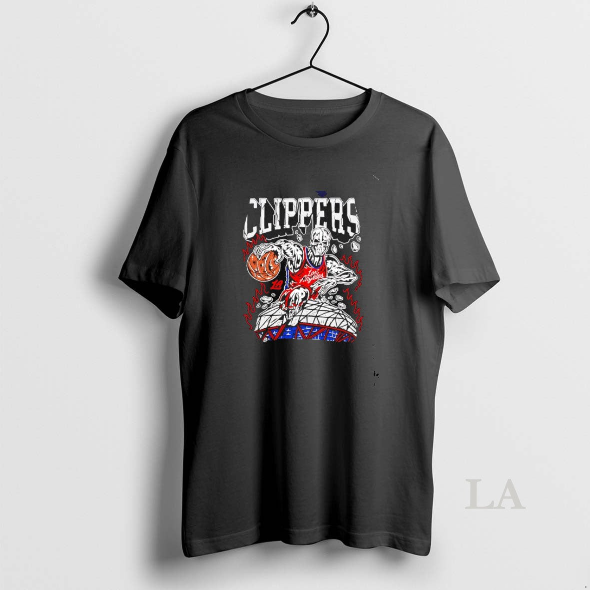 Original Warren Lotas X Los Angeles Clippers Skeleton Player T-Shirts, Hoodie, Sweatshirt | PopFlextees.com