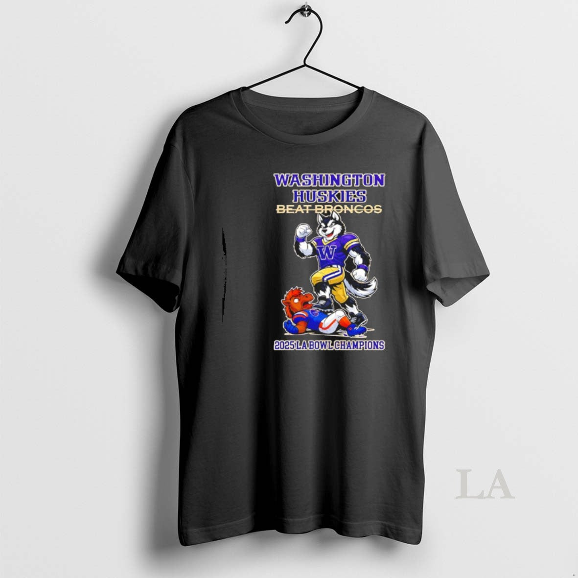 Original Washington Huskies Ncaa 2025 La Bowl Champions Game Mascots T-Shirts, Hoodie, Sweatshirt | PopFlextees.com