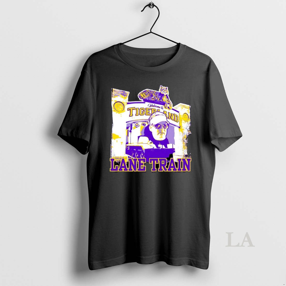 Original Welcome To Lane Train Tigerland T-Shirts, Hoodie, Sweatshirt | PopFlextees.com