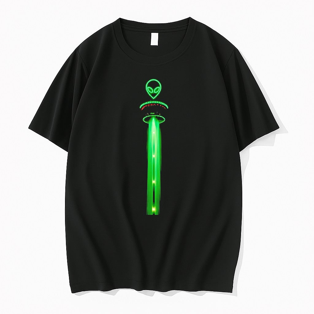 Original Wemby Alien Tower Victor Wembanyama 1 San Antonio Spurs Basketball 2026 Nba Tshirts
