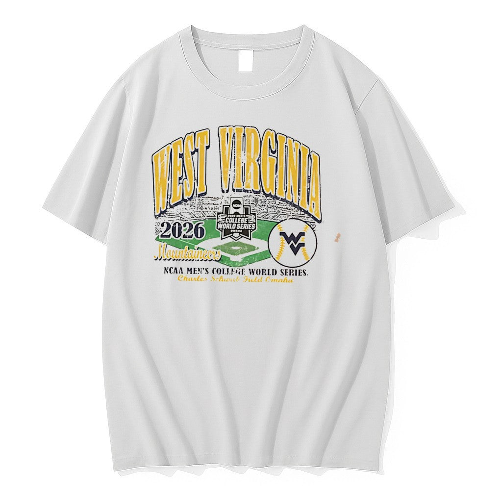Original West Virginia Mountaineers 2026 College World Series Bound Stadium Tee Tshirts