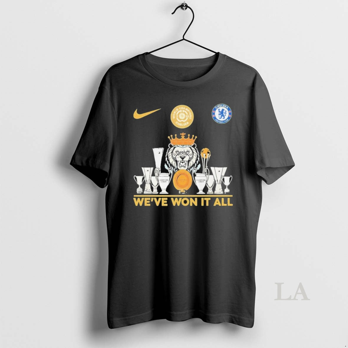 Original Weve Won It All World Champions Chelsea Trophy T-Shirts, Hoodie, Sweatshirt | PopFlextees.com
