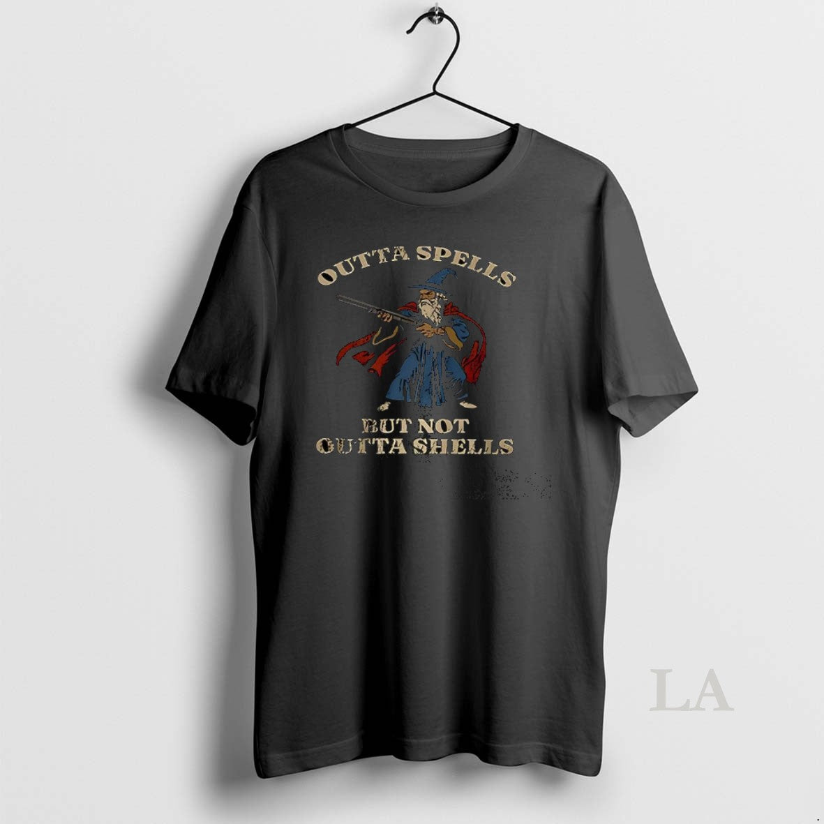 Original Wizard Fantasy Outta Spells But Not Outta Shells T-Shirts, Hoodie, Sweatshirt | PopFlextees.com