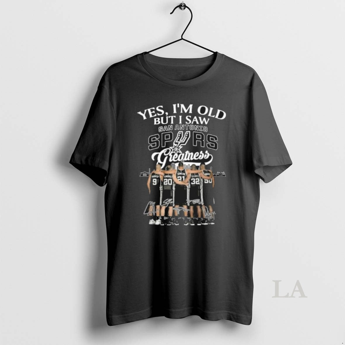 Original Yes Im Old But I Saw San Antonio Spurs Basketball Greatness T-Shirts, Hoodie, Sweatshirt | PopFlextees.com