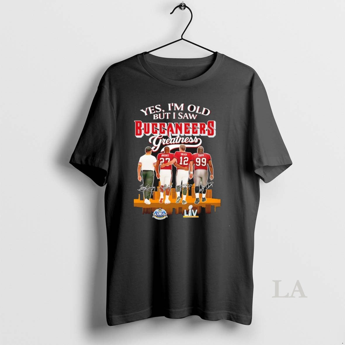 Original Yes Im Old But I Saw Tampa Bay Buccaneers Greatness Signature T-Shirts, Hoodie, Sweatshirt | PopFlextees.com