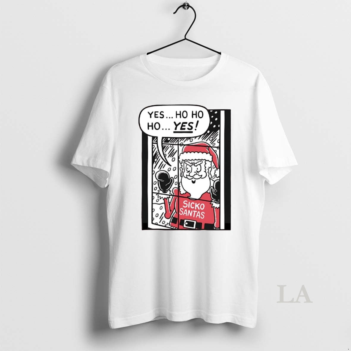 Original Yes Ho Ho Ho Santa Sickos Christmas T-Shirts, Hoodie, Sweatshirt | PopFlextees.com