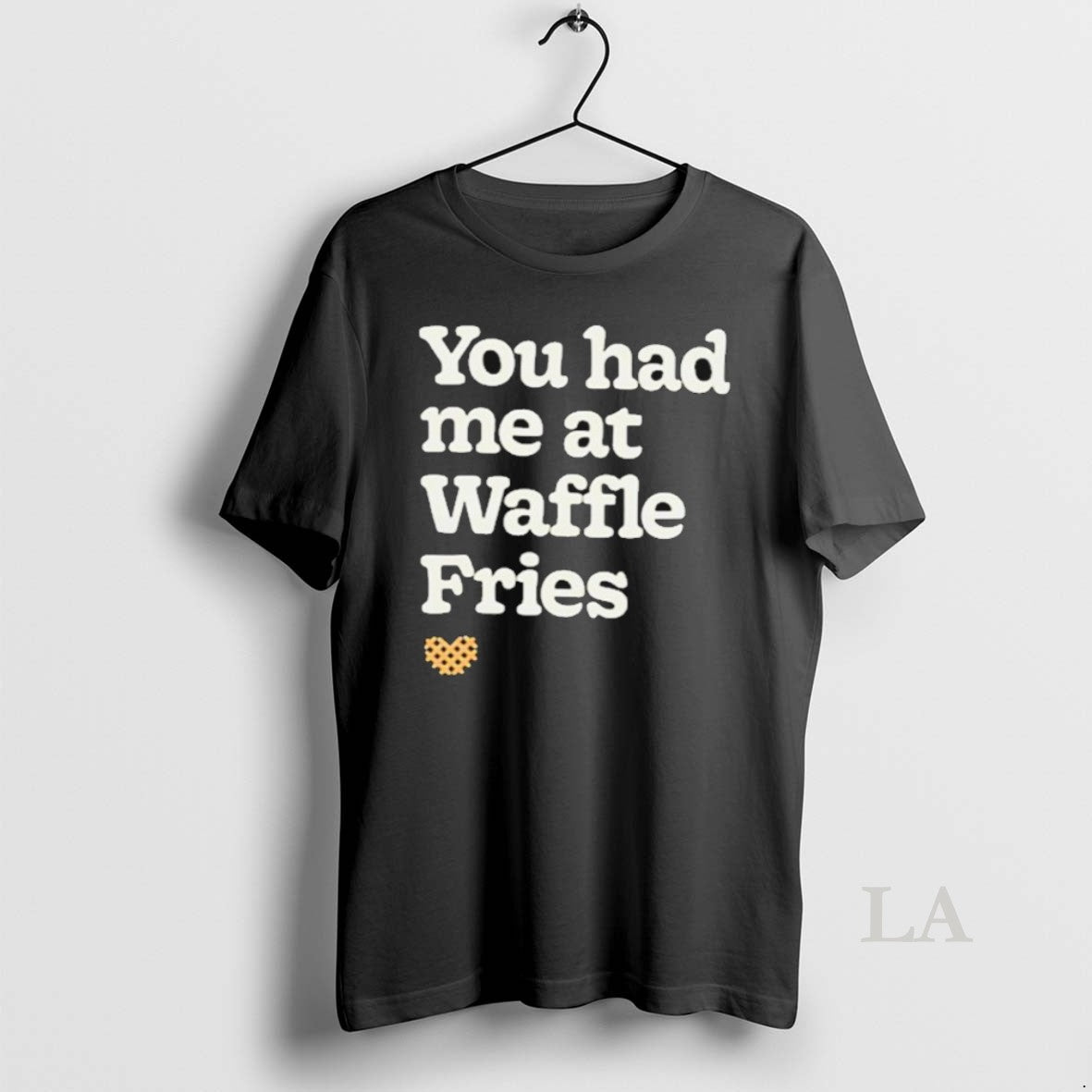 Original You Had Me At Waffle Fries Heart Chick Fil A T-Shirts, Hoodie, Sweatshirt | PopFlextees.com