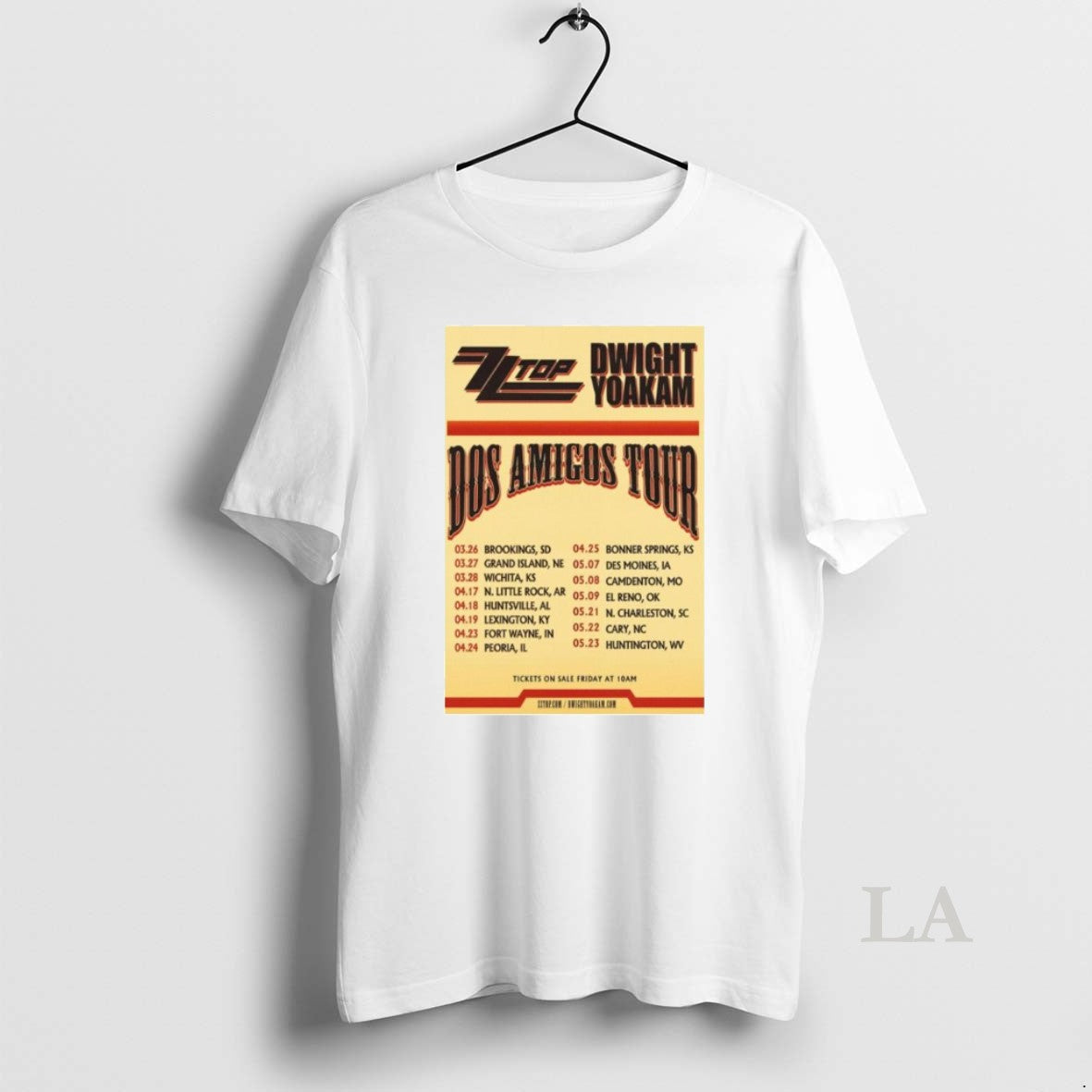 Original Zz Top Dwight Yoakam Dos Amigos Tour 2026 T-Shirts, Hoodie, Sweatshirt | PopFlextees.com