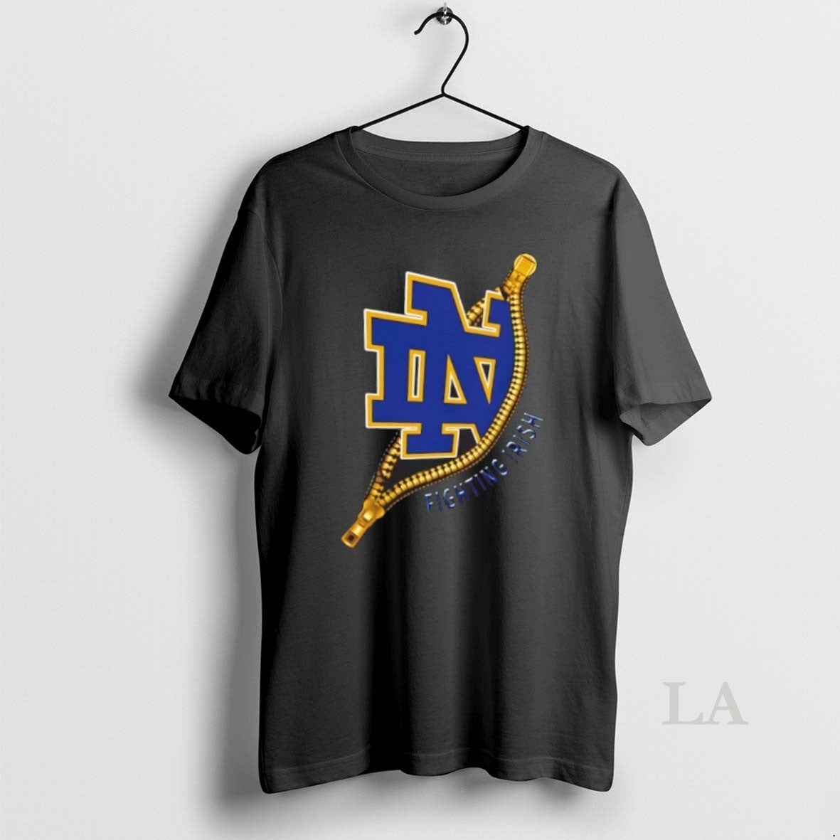 Original Zipper X Notre Dame Fighting Irish Football Logo T-Shirts, Hoodie, Sweatshirt | PopFlextees.com
