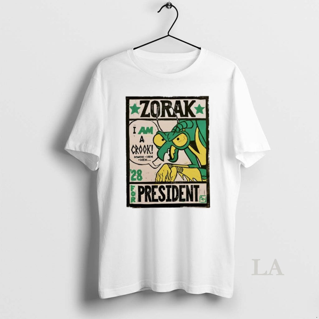 Original Zorak I Am Crook President 28 T-Shirts, Hoodie, Sweatshirt