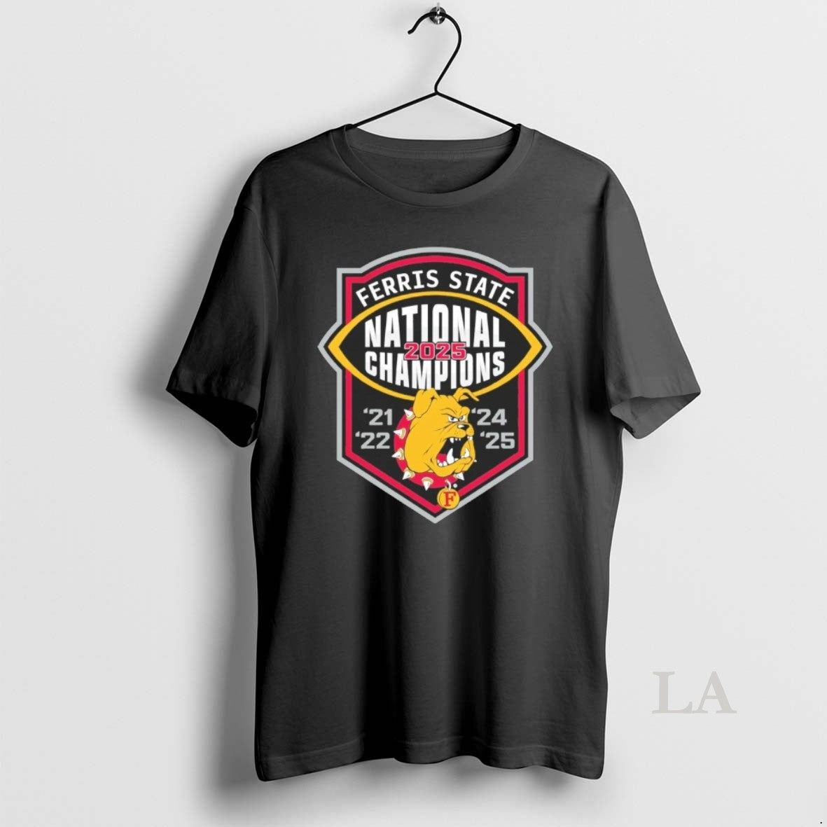 Original Ferris State Athletics National Champions 2021 2025 New Logo T-Shirts, Hoodie, Sweatshirt | PopFlextees.com