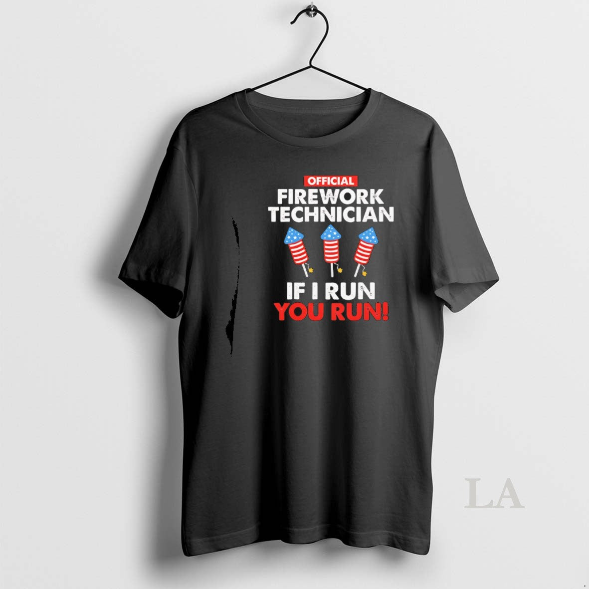 Original Firework Technician If I Run You Run T-Shirts, Hoodie, Sweatshirt | PopFlextees.com